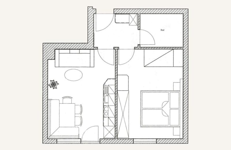 Ferienwohnung in Gastein mit 50 m² & schönem Balkon, für 2 - 5 Personen